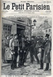 Die Bande von Montmartre: Polizei verhaftet Einbrecher in Paris, in "Le petit Parisien"