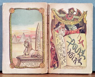 Die schwarze Henne, ein Werk der Wahrsagerei und Magie, das besonders zwischen 1820 und 1880 auf dem Land verwendet wurde