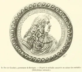 Der Herzog von Chaulnes, Gouverneur der Bretagne