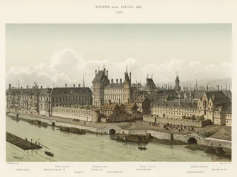 Louvre unter Ludwig XIII., 1622