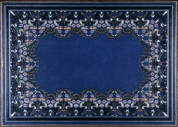 Unterer Buchdeckel mit Blumendesign, 1886