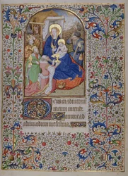 Anbetung der Könige, Französische Horae