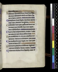 aus dem Psalter und Stundenbuch von Isabella von Frankreich, Paris, ca. 1265-70