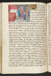 Seite aus Cent Nouvelles Nouvelles, ca. 1461-62