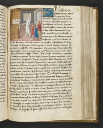 Seite aus Cent Nouvelles Nouvelles, ca. 1461-62