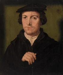 Mann mit Tam-O-Shanter