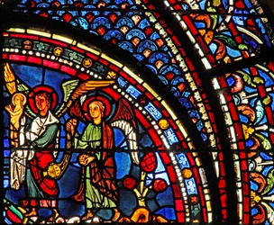 Maria-Magdalena-Fenster: Die Seele von Maria Magdalena wird gesegnet