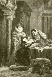 Maria de Medici, Concini und Leonara Galigai