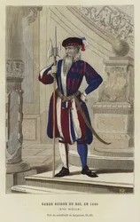 Mitglied der Schweizer Garde des Königs, Frankreich, 1596