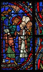 Moses erhebt die eherne Schlange