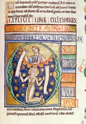 Ms 1 fol.235 Das Buch Kohelet, aus der Souvigny-Bibel