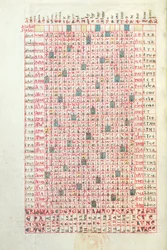 Ms 364 Ein ewiger Kalender, aus dem Brevier von Mont-Cassin, spätes 11. oder frühes 12. Jahrhundert
