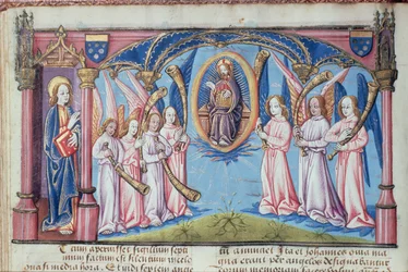 Engel, aus der Apokalypse des Johannes