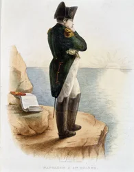 Napoleon auf St. Helena - in „Plutarque Français“