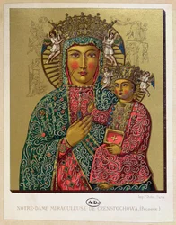 Unsere Liebe Frau von Czestochowa, spätes 19. Jahrhundert