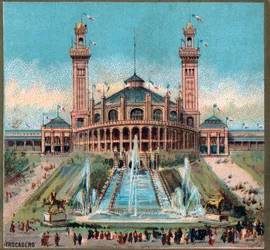 Paris. Weltausstellung 1889: Trocadero