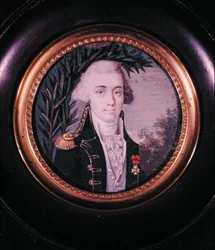 Porträtminiatur von Jean-Baptiste d
