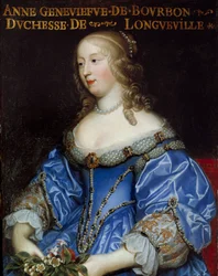 Porträt von Anne Genevieve de Bourbon Conde, Herzogin von Longueville (1619-1679)