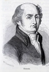 Porträt von Charles Gilbert Romme, französischer Politiker (1750-1795) - in „L