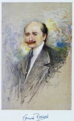Porträt von Edmond Rostand im Jahr 1910