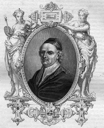 Porträt von Gaspard Contarini (1483-1542), Kardinal und Legat von Papst Paul III. beim Reichstag von Regensburg. Gravur in „Geschichte der Päpste (...) Verbrechen der Königinnen, Könige und Kaiser durch die Jahrhunderte“ von Maurice Lachatre
