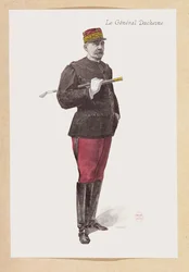 Porträt von General Jacques Duchesne (1837-1918)