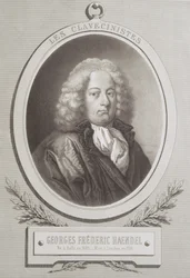 Porträt von Georg Friedrich Händel (1685-1759)