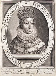 Porträt von Ludwig XIII., jung