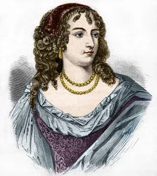 Porträt von Marion Delorme (Marie de Lon, Demoiselle de Lorme)