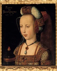Porträt von Maria von Burgund (1457-1482), Herzogin und Gräfin von Burgund