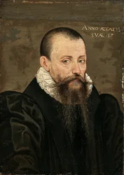 Porträt von Michel Eyquem de Montaigne (1533-1592), im Alter von 57 Jahren