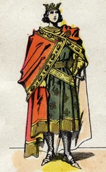 Porträt von Philipp V. der Lange (1294 - 1322), König von Frankreich.