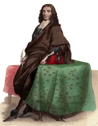 Porträt von Pierre Bayle (1647-1706), französischer Philosoph und Schriftsteller