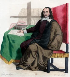 Porträt von Pierre Corneille (1606-1684), französischer Dramatiker