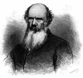 Porträt von Samuel Charters Macpherson (1806-1860), britischer Soldat und Politiker. Gravur von 1868.