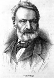 Porträt von Victor Hugo (1802-1885) - in „L