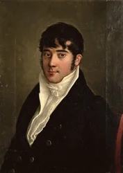 Porträt eines sitzenden Gentlemans, ca. 1825