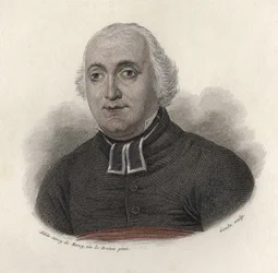 Porträt des Abbe Carron (1760-1820), Biograph, französischer Moralist. in 
