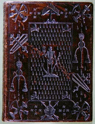 Psalter Davids, gebunden für ein Mitglied der Compagnie des Confreres de la Mort