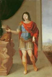 René von Froullay, Graf von Tessé als römischer Krieger