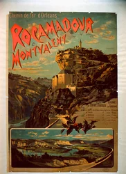 Rocamadour und Montvalent, ca. 1900