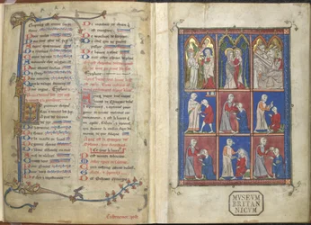 Die Chirurgia: Biblische und medizinische Szenen