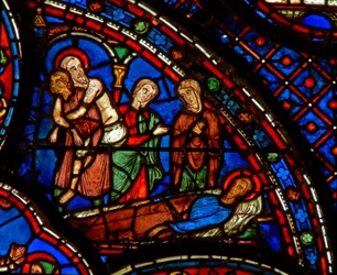 St. Antonius: zu seiner Einsiedelei getragen