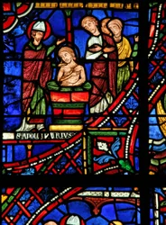 St. Apollinaire: tauft die Familie des Tribuns
