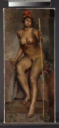 Studie einer Mulattin, 1820-25