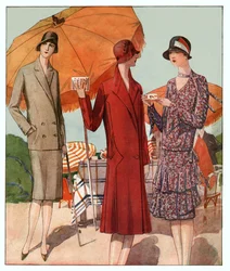 Sommermantel. (Illustration)