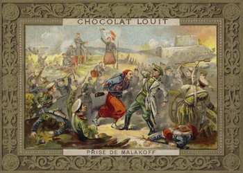 Einnahme des Malakoff-Redoubts, Belagerung von Sewastopol, Krimkrieg, 7. September 1855