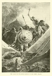 Die Araber sind in der Nacht lautlos abgezogen