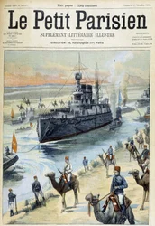Das Baltische Geschwader durchquert den Suezkanal - in „Le Petit Parisien“ vom 11.12.1904