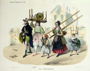 Die Banquistes, ca. 1820-30